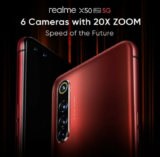 Με 20x ζουμ και 4πλή κάμερα έρχεται το X50 Pro της Realme!