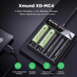 Xmund και στους… φορτιστές! Φορητός φορτιστής μπαταριών 4 θέσεων με 7€!!!