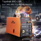 Topshak MIG-250 : MIG/TIG και συμβατική Inverter ηλεκτροκόλληση 250Α όλα σε ένα με μόλις 171.4€ τελική τιμή από Τσεχία!