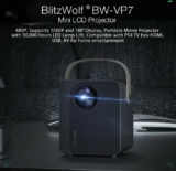 BlitzWolf BW-VP7: Ο μίνι προτζέκτορας 480p της Blitwolf, με Wireless projection και 5000 lumens στα 68,7€ από Πολωνία!