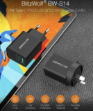 Βlitzwolf BW-S14 : USB και USB-C θύρα φόρτισης στα 18W με μόλις 13,5€ από Τσεχία