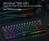 [#Ιστορικός_ΠΑΤΟΣ] BlitzWolf BW-KB1 : Ασύρματο μηχανικό tenkeyless πληκτρολόγιο με Gateron Switches και RGΒ φωτισμό στα 28.2€ απο Ευρώπη!