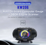 KONNWEI KW206 : Heads on display/Διαγνωστικό με υποστήριξη OBDII για Χάι Τεκ πινελιά στο όχημα σας με 36.8€!