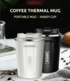 Κούπα-θερμός 380ml της Hibrew που κρατάει τη θερμοκρασία του ροφήματος σας για 6 ώρες με 17€!