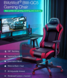 [Πτώση Τιμής] BlitzWolf BW-GC5 : Εργονομική Gaming καρέκλα από την Blitzwolf με ανάκλιση 180° και υποπόδιο στα 128€ από Ευρώπη!!