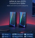 BlitzWolf AirAux AA-GCR1: 2.0 ηχεία υπολογιστή με αρκετά RGB Leds για να τα πείτε “Gaming” στα 17.7€ απο Τσεχία!