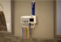 MIKATU Smart Solar Power PIR Induction Electric Toothbrush Sterilizer Toothbrush Holde