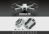 [#Ιστορικό_χαμηλό] MJX V6 : Ένα Foldable Drone με GPS και 4K κάμερα πάνω σε Gimbal με 101.9€ και αποστολή από Τσεχία με τρεις μπαταρίες!!