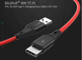 [#Ιστορικό_Χαμηλό] [3άδα καλωδίων] BlitzWolf BW-TC15 x 3: USB Type-C καλώδιο φόρτισης/Data 1.8m με 7€!!!