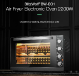 BlitzWolf BW-EO1 : Φουρνάκι κουζίνας 65lt , 2200W με αέρα, στα 129.3€!