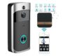 Wifi Smart Video Doorbell Intercom PIR Detection Camera Night Vision Cloud Storage - Silver EU Plug