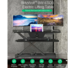 BlitzWolf BW-ESD3: Standing Desk με ρυθμιζόμενο ύψος για μέγιστη εργονομία στα 115.2€ από Ευρώπη