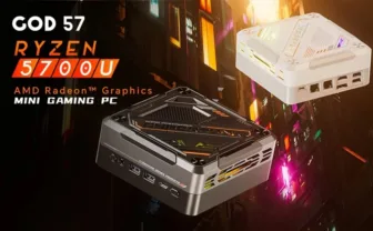 [#Ιστορικό_Χαμηλό] T-bao GOD57 : Mini PC με τον οκταπύρηνο AMD Ryzen 7 5700U ,  16/32GB RAM και LED φωτισμό στα 310€!
