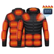 [#Ιστορικό_Χαμηλό] TENGOO HJ-21: Θερμαινόμενο jacket με 21 σημεία θέρμανσης, και 6 διαφορετικά μεγέθη, με 26.9€!