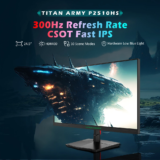 [#Ιστορικό_Χαμηλό] TITAN ARMY P2510HS: Gaming Monitor 24.5″, με Full HD ανάλυση, και IPS Panel με 1ms response time(MPRT) και 300hz(!!) refresh rate, στα 150€!