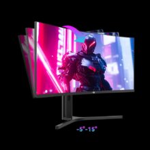 TITAN ARMY C34A1R : Οθόνη 34″ Curved για gaming με ρυθμό ανανέωσης 165Hz
