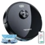 Tesvor S5 Max Robot Vacuum Cleaner, 3 in 1 Vacuum Mopping Sweeping, 6000Pa Suction, LiDAR Navigation
