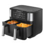 Ultenic K20 Dual Basket Hot Air Fryer 2850W 8L Capacity Dual Independent Cooking Zone Touch Screen