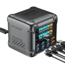Blitzwolf BW-S33: Ένας θηριώδης GaN φορτιστής 420W με 8 θύρες για κάθε συσκευή σας