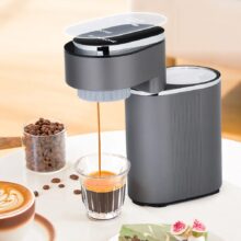 BLITZHOME C180: Φορητή καφετιέρα espresso με πίεση 15bar για ζεστά & κρύα ροφήματα