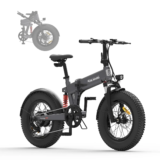 5TH WHEEL Thunder 1FT : Foldable Fatbike με ελαστικά 20″ x 4″ , μοτέρ 500W και αυτονομία που φτάνει και τα 80 χιλιόμετρα.