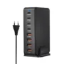[GaN Tech] 240W 8-Port USB PD Charger 4USB-A+4USB-C PD QC Fast Charging Desktop Charging Station