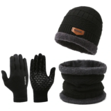 Το απόλυτο σετάκι για το χειμώνα, με γάντια, σκούφο και περιλαίμιο σε 4 διαφορετικά χρώματα, με 10.1€!
