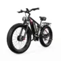 DUOTTS S26 48V 19.2AH LG Battery 750W*2 Dual Motors 26*4.0inch Fat Tires Electric Bicycle 120-150KM Max Mileage