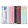 MCHOSE G75 V2 Tri mode Customized Mechanical Keyboard with Volume Control Knob 81 keys Hot swappable Gasket Structure RGB Light...