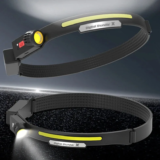 Φακός κεφαλής της Bikight, με COB KAI XPE LED, μπαταρία 1200mAh και φόρτιση απο Type-C στα 12.2€!