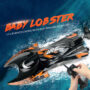 JJRC S6 1/47 2.4G RC Boat Remote Control Pools Lakes Salt Water Outdoor High Speed Mini Toy