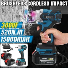 Drillpro 388VF 2 in1 : Κρουστική καστάνια/Κατσαβίδι μπαταρίας, με ΔΥΟ μπαταρίες, στα 53.4€ τελική τιμή απο Ευρώπη!