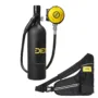 DIDEEP X4000 Pro 1L Scuba Diving Tank Set Cylinder Oxygen Tank Underwater Mini Freedom Breath