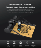 ATOMSTACK P7 M30 : Φορητός Laser Engraver, με μέγεθος χάραξης 20 x 20cm σε ΤΡΟΜΕΡΗ τιμή!
