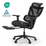 ACGAM CG-5245M: Η εργονομική καρέκλα που έχει μέχρι και υποπόδιο για να κοιμάστε στο γραφείο με στυλ