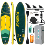 FunWater ISUP: Με 90 εκατοστά πλάτος και κάθισμα, αυτό το SUP είναι η απόλυτη «σχεδία» για τη θάλασσα