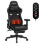 Douxlife GC RC03 Series Gaming Chair with Kneading Massage and Heating Function Ergonomic High Back Design Lumbar Relax with Footrest...
