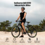 Sefzone MD300 26inch 21-Gear Mountain Bike Aluminum Alloy 16KG MTB Dual Disc Brakes Bicycle