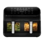 Chefree AFW20 Air Fryer 8L Double Basket with Visible Window 8-in-1 Smart Programmes & SNYC Finish