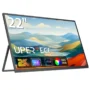 UPERFECT Large 22 inch 2K 60Hz PC Gaming Monitor 1440P QHD FreeSync Computer Display with VESA