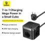 Baseus PowerCombo Cube Power Strip 30W 7-Port USB Charger
