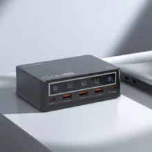 [#Ιστορικό_Χαμηλό] Blitzwolf BW-i9 : Επιτραπέζιος φορτιστής 110W, 5 θυρών, με πληροφορίες για την κάθε θύρα, στα 19.8€!