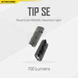 Nitecore TIP SE: Φακουδάκι για τα κλειδιά σας, που δίνει μέχρι 700 Lumens, και φορτίζει από USB-C!
