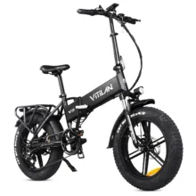 [#Ιστορικό_Χαμηλό] Vitilan V3 2.0 : Foldable ποδήλατο πόλης, με ελαστικά 20″ x 4″ και μοτέρ 750W, σε εναν σχετικά μικρό, ψιλοτίμονο σκελετό!