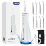 [#Ιστορικό_Χαμηλό] UALANS WF2 : Νέο, στυλάτο flosser, με δοχείο 300ML και οκτώ κεφαλές, στα 20.3€!