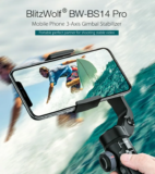 [84€ με το VIP κουπόνι] Blitzwolf BW-BS14 Pro: Εξαιρετικό Gimbal με όλα τα κομφόρ και πολύ καλή τιμή απο Γαλλία!