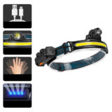 [#Ιστορικό_Χαμηλό] XANES W678 : Φακός κεφαλής, με COB KAI XPG LED, μπαταρία 2000mAh και φόρτιση απο Type-C στα 7.5€!