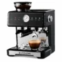 BlitzHome CM7080 Espresso Coffee Machine 20Bar 2200W with Built in Conical Burr Grinder Dual Boiler Dual Pump Pressure Gauge PID...