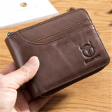 Bullcaptain – Εξαιρετικό δερμάτινο πορτοφόλι με RFID προστασία και θήκη για κέρματα, με 13€!