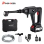 POPDEER PD W01 4.0Ah 200Bar 3500W High Pressure Cordless Car Washer 6 in 1 Multi Function Nozzle Car Cleaning Water...